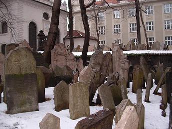 Jewish cemetery in Prague